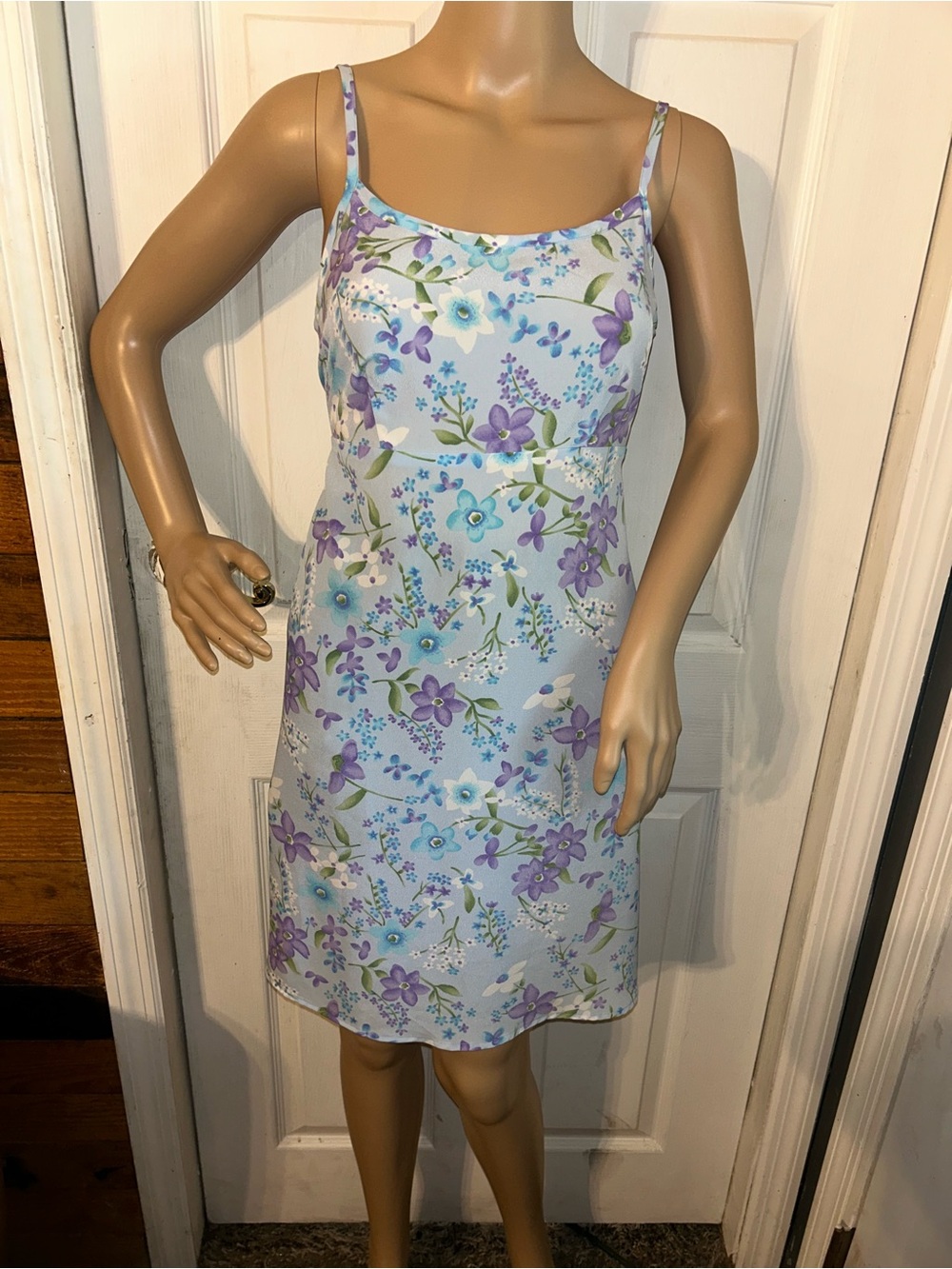 Y2K No Boundaries Women's Blue and Purple Dress